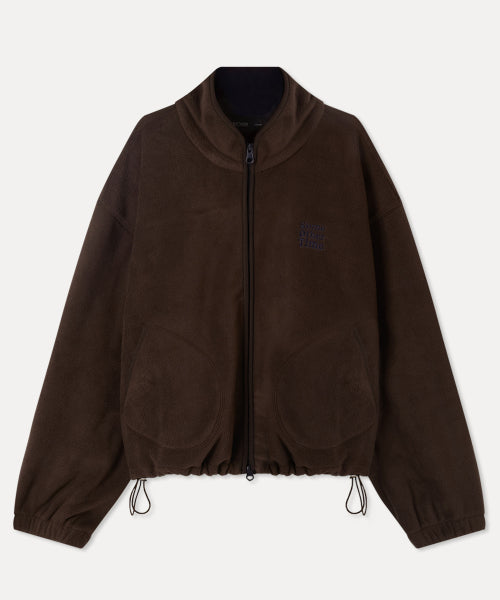MIXXO MIXXO Hoodie Color Combination Fleece Zip-Up