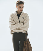 MIXXO MIXXO Hoodie Color Combination Fleece Zip-Up