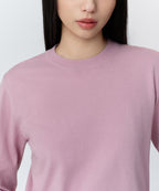 MUSINSA STANDARD WOMAN MUSINSA STANDARD WOMAN Women's Essential Round Neck Knit Smoke Pink