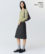 MUSINSA STANDARD WOMAN MUSINSA STANDARD WOMAN Women's Essential V-neck Knit [Pale Green]