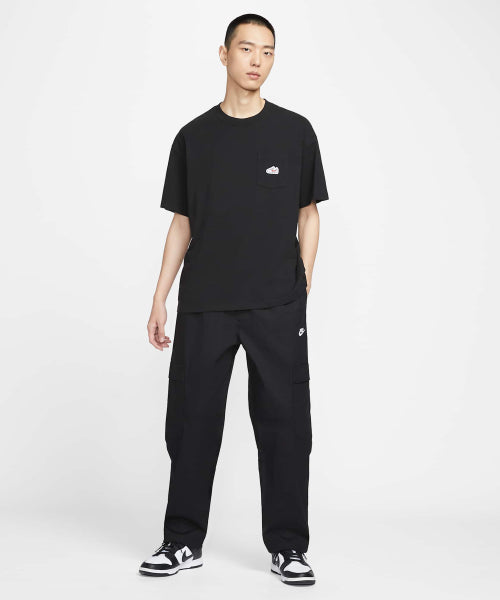 NIKE NIKE Pants M - Black:White