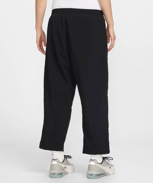 NIKE NIKE Sportswear Oversized High Waist Woven Crop Pants - Black