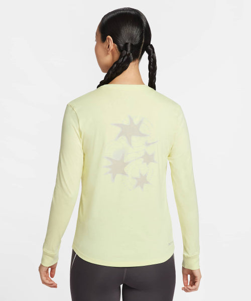 NIKE NIKE T-Shirt Women - Life Lime:Oxygen Purple