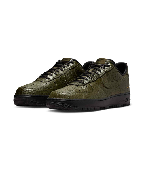 NIKE NIKE Air Force 1 07 Premium Sneakers - Cargo Khaki:Black:Metallic Gold