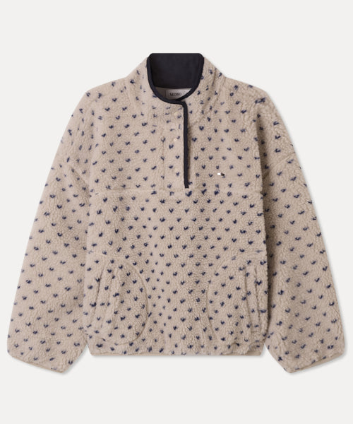 MIXXO MIXXO Fleece Hoodie Half-Zip-Up (C, S)