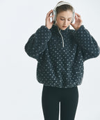 MIXXO MIXXO Fleece Hoodie Half-Zip-Up (C, S)