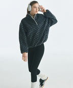 MIXXO MIXXO Fleece Hoodie Half-Zip-Up (C, S)