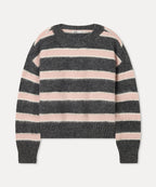 MIXXO MIXXO Knitwear Hairy Stripe Pullover