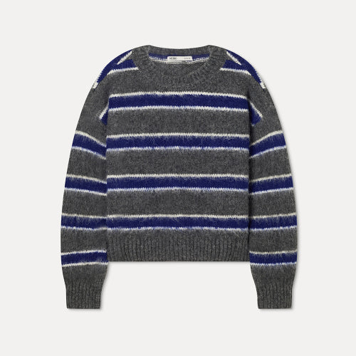 MIXXO MIXXO Knitwear Hairy Stripe Pullover