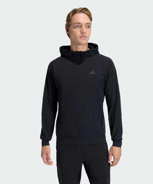 ADIDAS ADIDAS D4T Workout Full Zip Hoodie
