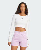 ADIDAS ADIDAS Essential Lip Crop Long Sleeve Tee