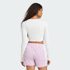 ADIDAS ADIDAS Essential Lip Crop Long Sleeve Tee