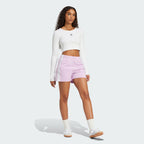 ADIDAS ADIDAS Essential Lip Crop Long Sleeve Tee