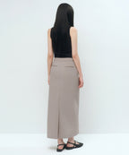 MUSINSA STANDARD WOMAN MUSINSA STANDARD WOMAN Women’s Straight Maxi Skirt Light Beige