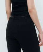 MUSINSA STANDARD WOMAN MUSINSA STANDARD WOMAN Slacks Low Rise Flare [Black] (Size 26)