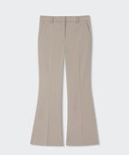 MUSINSA STANDARD WOMAN MUSINSA STANDARD WOMAN Women's Slacks Low Rise Flare (Light Beige)