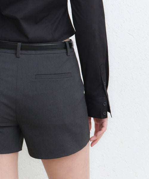 MUSINSA STANDARD WOMAN MUSINSA STANDARD WOMAN Women's Micro Shorts Gray