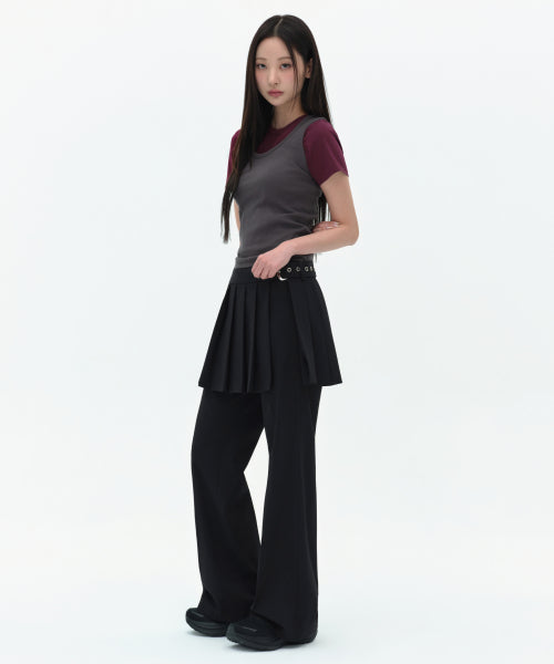 MUSINSA STANDARD WOMAN MUSINSA STANDARD WOMAN Women's Slacks [Black]