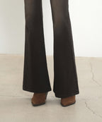 MUSINSA STANDARD WOMAN MUSINSA STANDARD WOMAN Women's Denim Pants Slim Flare [Rusty Black]