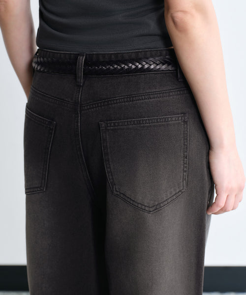 MUSINSA STANDARD WOMAN MUSINSA STANDARD WOMAN Women's Denim Pants [Rusty Black]