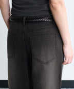 MUSINSA STANDARD WOMAN MUSINSA STANDARD WOMAN Women's Denim Pants [Rusty Black]