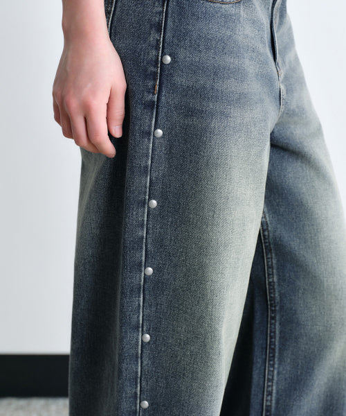 MUSINSA STANDARD WOMAN MUSINSA STANDARD WOMAN Women's Denim Pants [Rusty Blue]