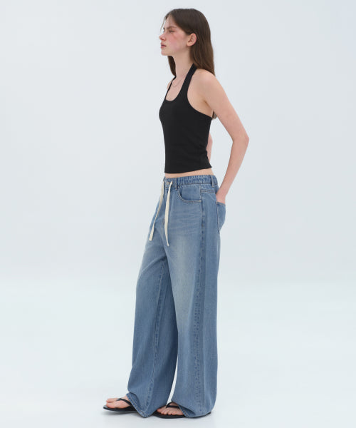 MUSINSA STANDARD WOMAN MUSINSA STANDARD WOMAN Denim Pants Light Indigo