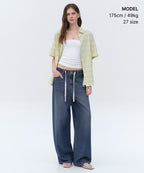 MUSINSA STANDARD WOMAN MUSINSA STANDARD WOMAN Women's Denim Pants [Medium Indigo]