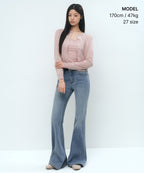 MUSINSA STANDARD WOMAN MUSINSA STANDARD WOMAN Women's Denim Low Rise Slim Flare Pants
