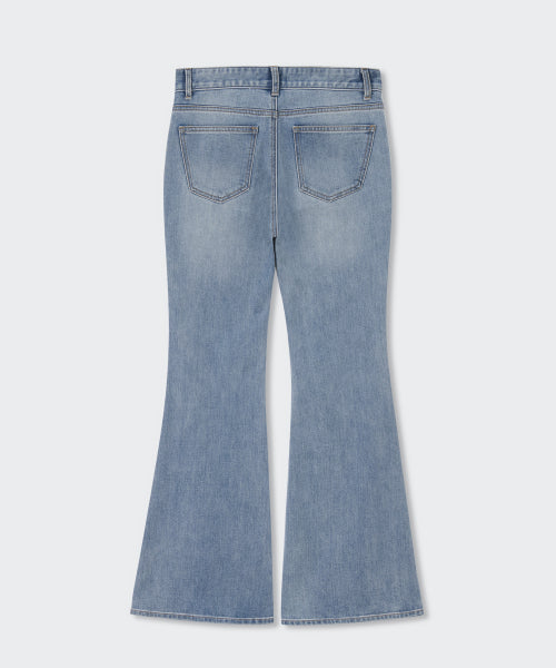 MUSINSA STANDARD WOMAN MUSINSA STANDARD WOMAN Women's Denim Low Rise Slim Flare Pants