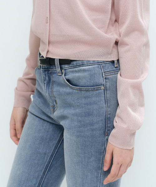 MUSINSA STANDARD WOMAN MUSINSA STANDARD WOMAN Women's Denim Low Rise Slim Flare Pants