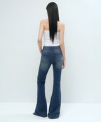 MUSINSA STANDARD WOMAN MUSINSA STANDARD WOMAN Women's Denim Low Rise Slim Flare Pants