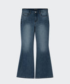 MUSINSA STANDARD WOMAN MUSINSA STANDARD WOMAN Women's Denim Low Rise Slim Flare Pants