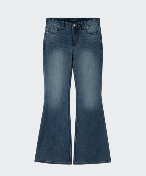 MUSINSA STANDARD WOMAN MUSINSA STANDARD WOMAN Women's Denim Low Rise Slim Flare Pants