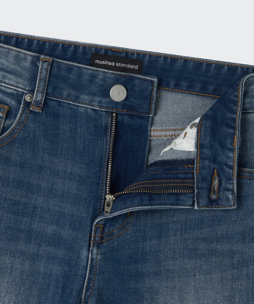 MUSINSA STANDARD WOMAN MUSINSA STANDARD WOMAN Women's Denim Low Rise Slim Flare Pants