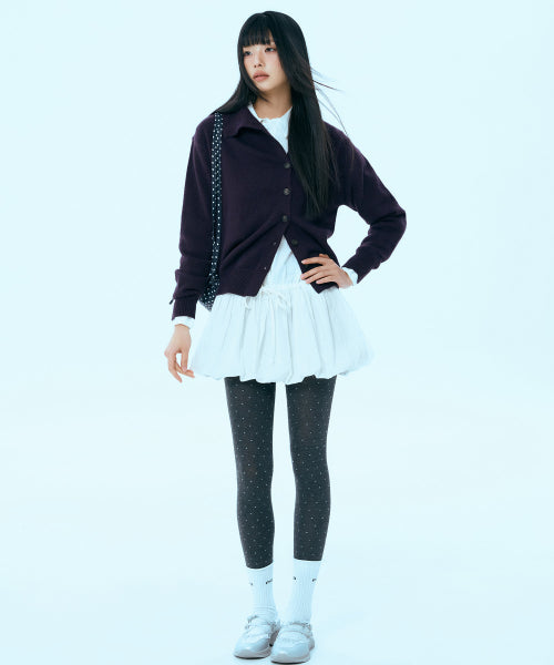 MIXXO MIXXO Cardigan Unbalanced Neck C