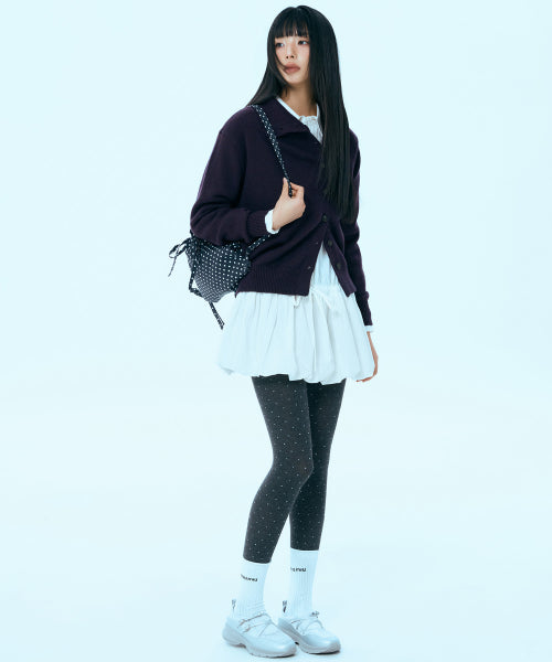 MIXXO MIXXO Cardigan Unbalanced Neck C