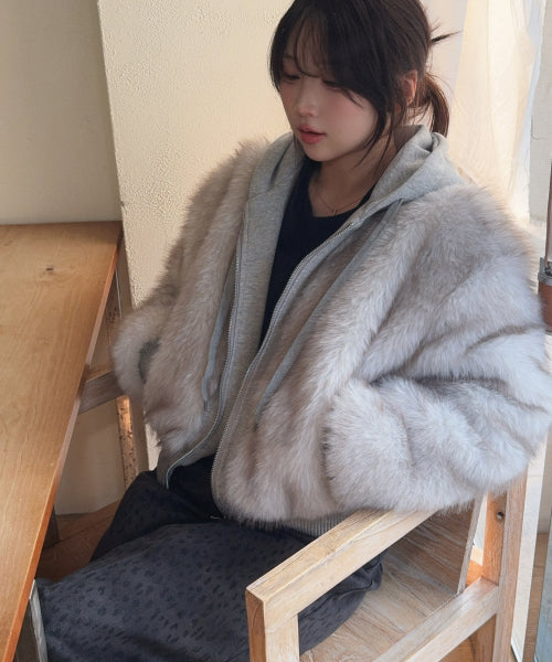 MIXXO MIXXO Hoodie with Faux Fur