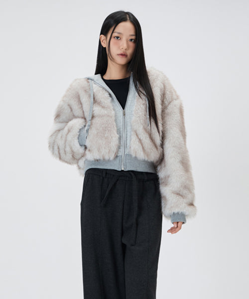 MIXXO MIXXO Hoodie with Faux Fur
