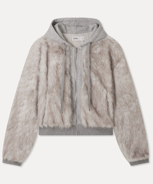 MIXXO MIXXO Hoodie with Faux Fur
