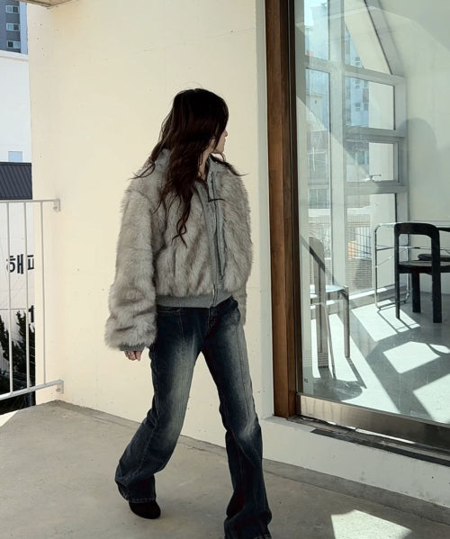 MIXXO MIXXO Hoodie with Faux Fur