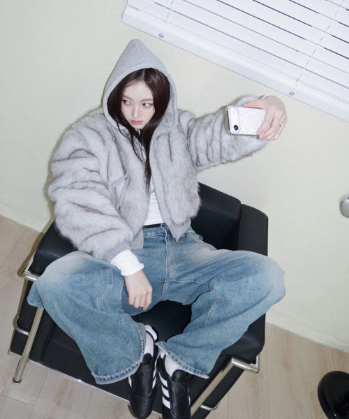 MIXXO MIXXO Hoodie with Faux Fur