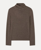 MIXXO MIXXO T-Shirt Wool Striped Neck