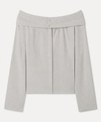 MIXXO MIXXO T-Shirt Off-shoulder Long Sleeve