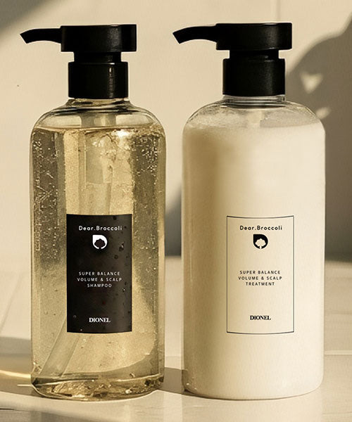 DIONEL Deer Broccoli Super Balance Volume & Scalp Shampoo 750ml x 2
