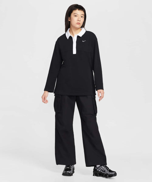 NIKE NIKE T-Shirt Oversized Long Sleeve Polo