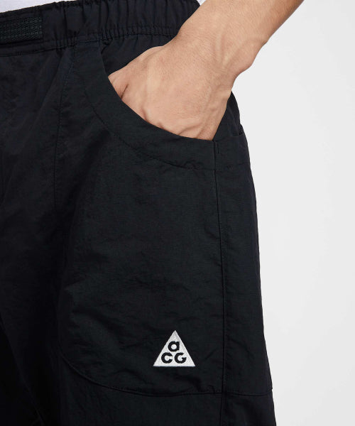 NIKE NIKE Pants M - Black: Summit White