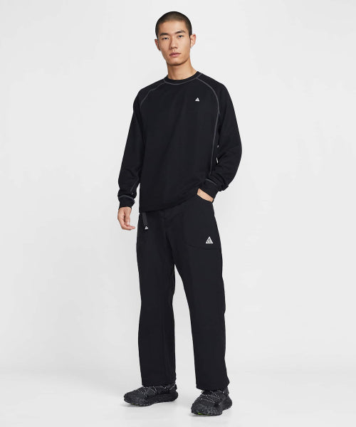 NIKE NIKE Pants M - Black: Summit White
