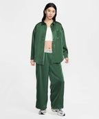 NIKE NIKE Sportswear Oversized Satin Long Sleeve Top - Size