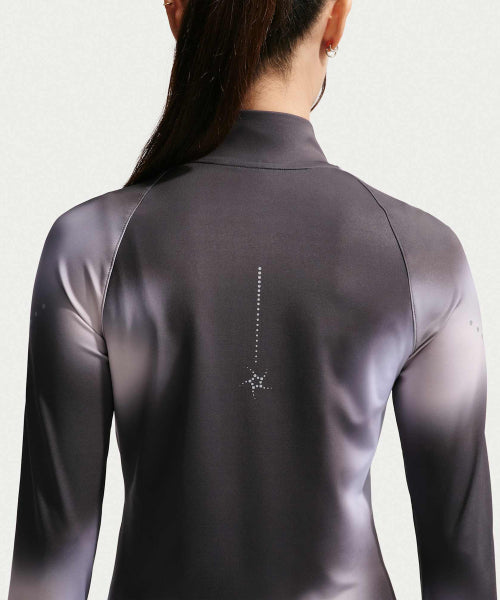 NIKE NIKE Running Top Full Zip Mid Layer - Dark Smoke Gray